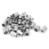 RuoFeng Stainless Steel Rivet Nut Flat Head Insert Nut Set, 50 Pieces, M6