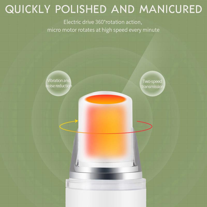 K-SKIN Многофункциональная шлифовальная машинка для ногтей для удаления омертвевшей кожи с ног Полировка ногтей 2 скорости поиска и грубые шлифовальные головки