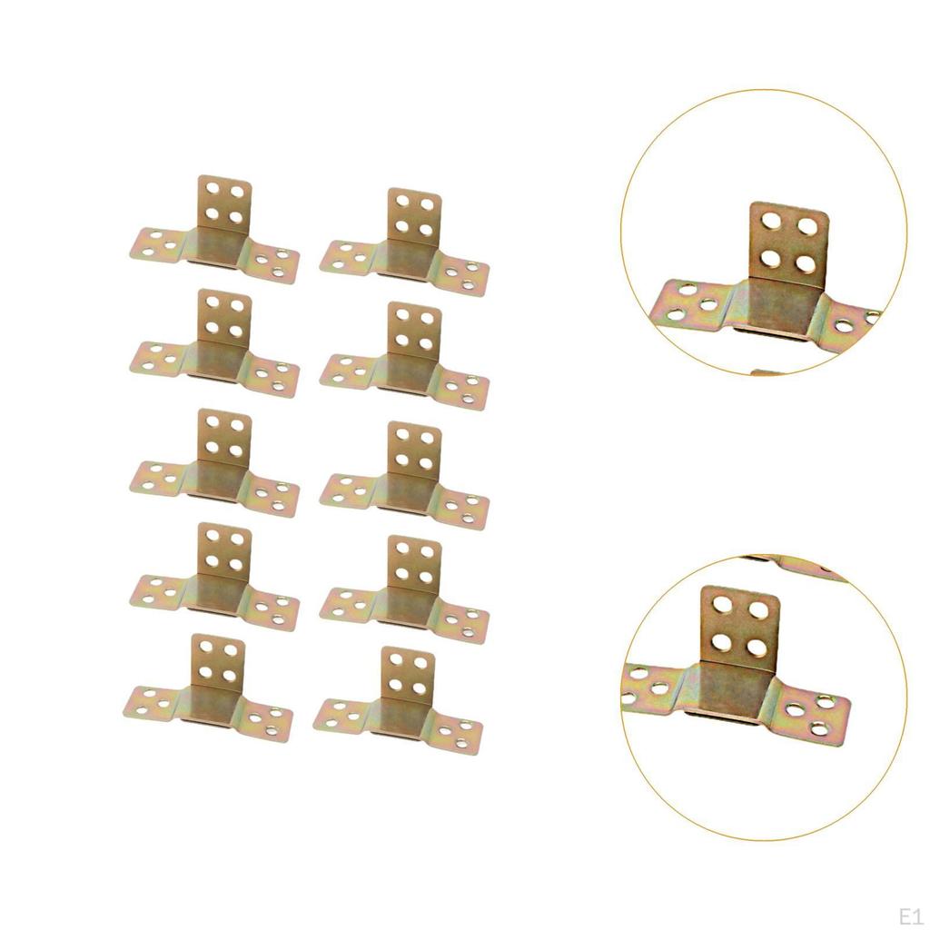 10 шт. кронштейны для крепления кроватей, крепежные аксессуары, профессиональная фурнитура, металл