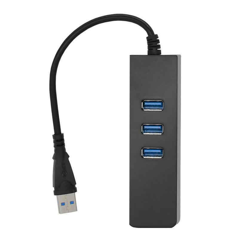 USB 3.0 3-портовый концентратор Kubick с портом Ethernet RJ45
