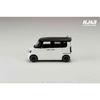 HJ43 1/43 Scale Honda N-BOX CUSTOM Platinum White Pearl & Black Finished Product