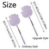 5Pcs Retractable Palm Shaped Fly Swatter Durable Extendable Bug Swatter  Kitchen Use