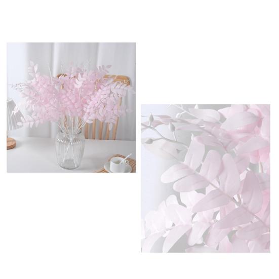 Искусственные листья пагоды Реалистичные ветки из искусственного шелка 20" Искусственные растения Спрей для свадебного букета Центральные композиции стола Домашний декор