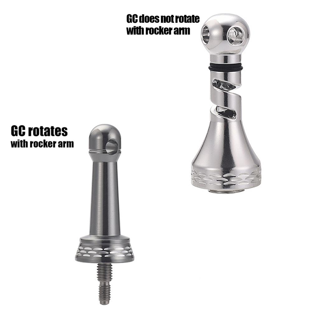 Metal Spinning Wheel Stabilizer Bar Lightweight Spinning Reel Balance Bar Portable Wear-Resistant for Angler Supplies