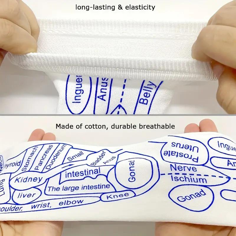 1 упаковка перчаток для акупрессуры, носков для массажа стоп, массажер для облегчения боли, носки для рефлексологии, физиотерапия стоп