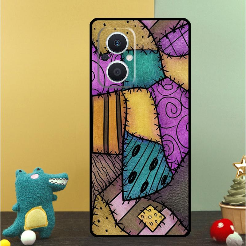 Чехол в стиле пэчворк для OPPO Reno 15 13 10 11 14 Pro 12 F 13F 14F 15F 7 8 Lite OPPO Find X9 X8 X5 Pro
