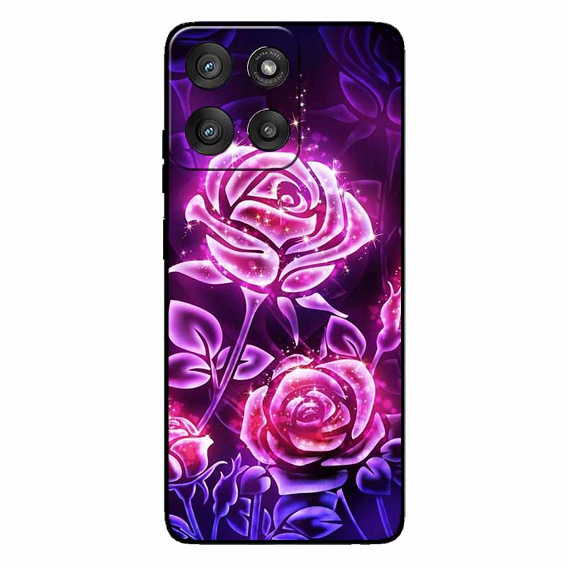 Для Motorola Moto G56 G86 Чехол Модный Защитный Силиконовый Задний Чехол Для Moto G86 5G ТПУ Задняя Крышка Телефона Capa MotoG56 5G Волк Funda