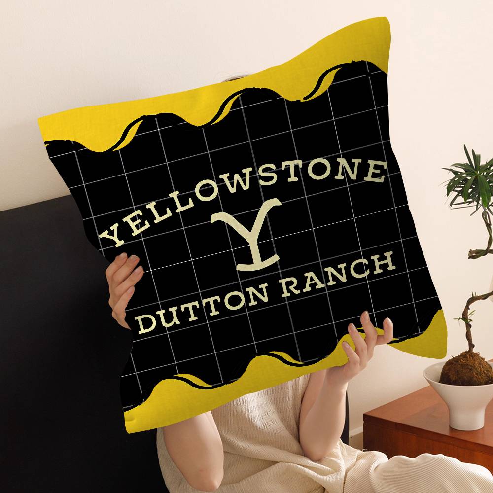 Y-Yellowstone D-Dutton R-Ranch Maple Design Cushion Cover Happy Autumn Harvest decor Holiday Decorati Pillow Cover
