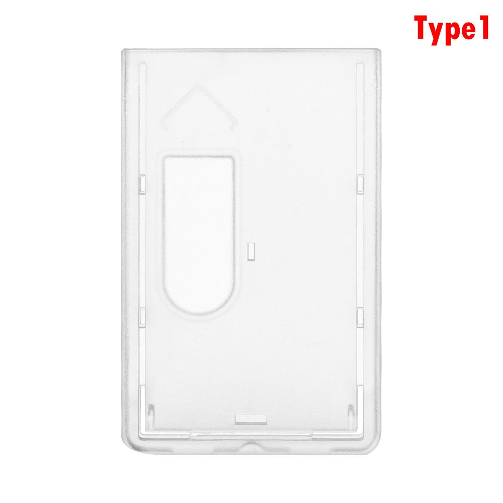 Protector Cover Badge Office School Multi-use Card Sleeve ID Card Pouch Name Card Work Card Holders