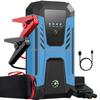 Аварийный стартер 1000A 12V 22200 мАч Портативный Power Bank Светодиодный фонарик Зажимы без искр Компас Автомобильное зарядное устройство Адаптер для