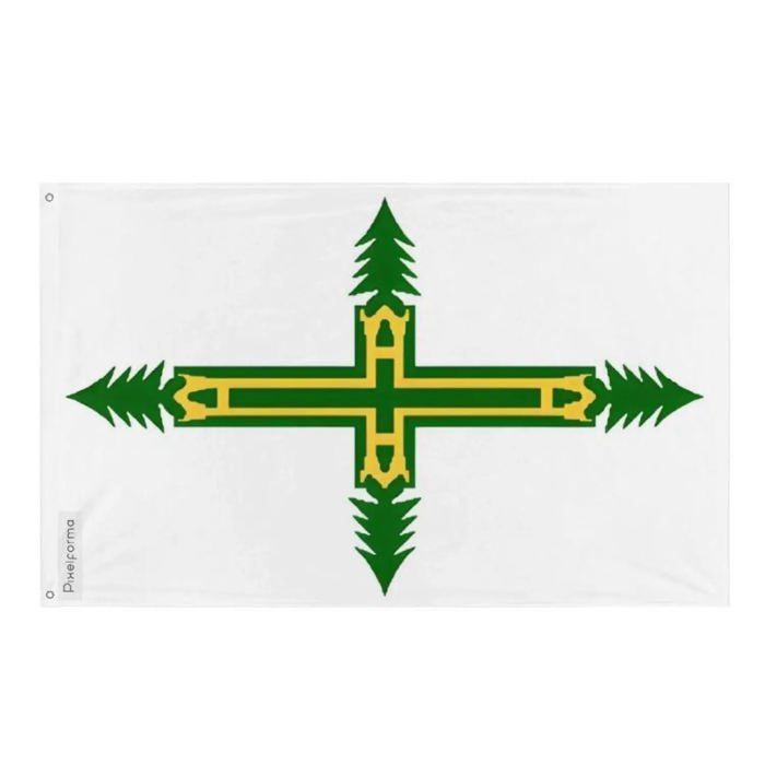 Drapeau - Mission - 160 X 240 Cm - Polyester - Impression Recto/verso - Œillets En Fer