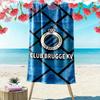 Club Brugge KV Logo Print Beach Towel, Large Soft Quick Dry Towel for Beach Camping Swimming