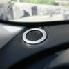 Head Lights Lamps Switch Panel / Dashboard Speaker Audio Ring Circle Cover Trim Accessories For Jaguar XF XE  F-Pace 2016 - 2025
