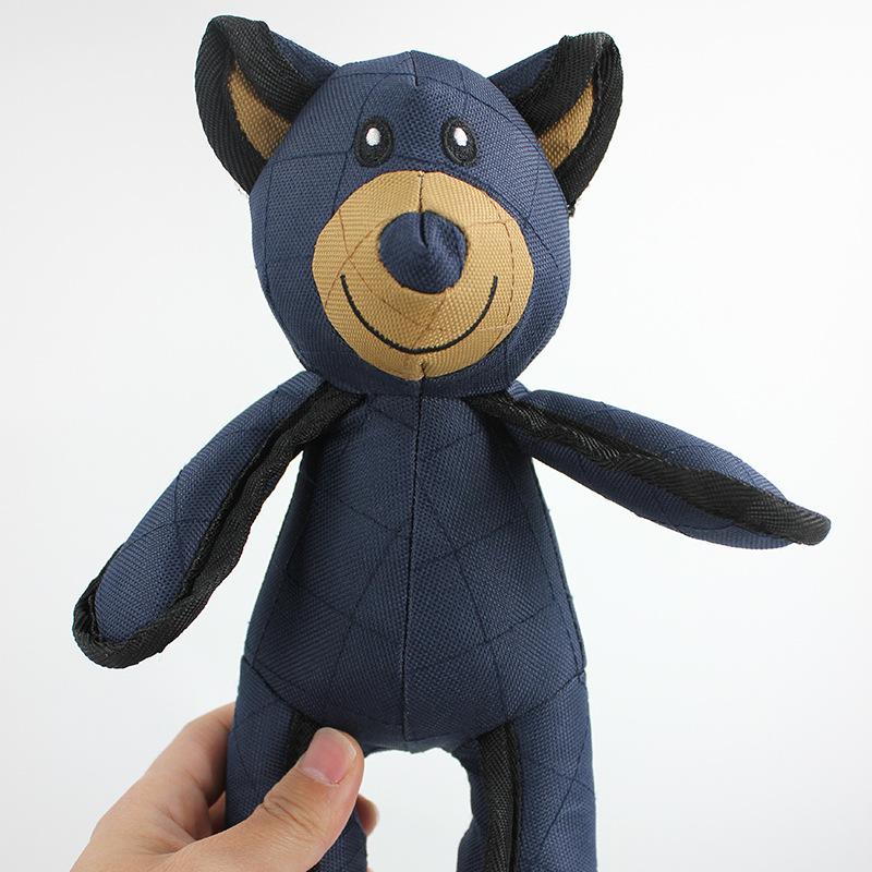 Unbreakable Teddy Extreme Bear Toy For Dogs Chewer Indestructible Plush Dog Squeaking Toy Durable Tough Heavy-duty Chew Dog Toy