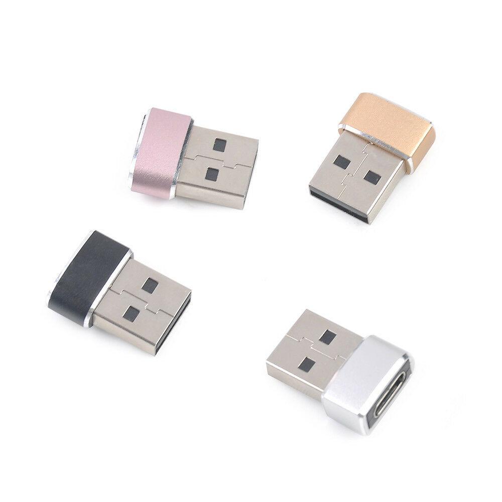 2 шт. USB 3.0 A папа на Type-C мама зарядный адаптер конвертер разъем