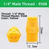 1/8 Inch 1/4 Inch 1/2 Inch Flat Fan Spray Nozzle Vee Jet Spray Nozzle  Machinery Equipment