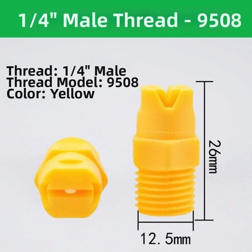 1/8 Inch 1/4 Inch 1/2 Inch Cone Spray Nozzle Efficient Vee Jet Spray Nozzle Factory Maintenance