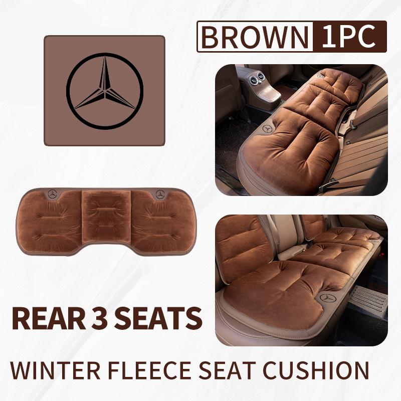 AABGW1 For Benz Car Seat Cushion Winter Plush Thickened Warmth Soft Cushion Seat Cover Accessories AMG Exclusive W204 W222 W205 W203