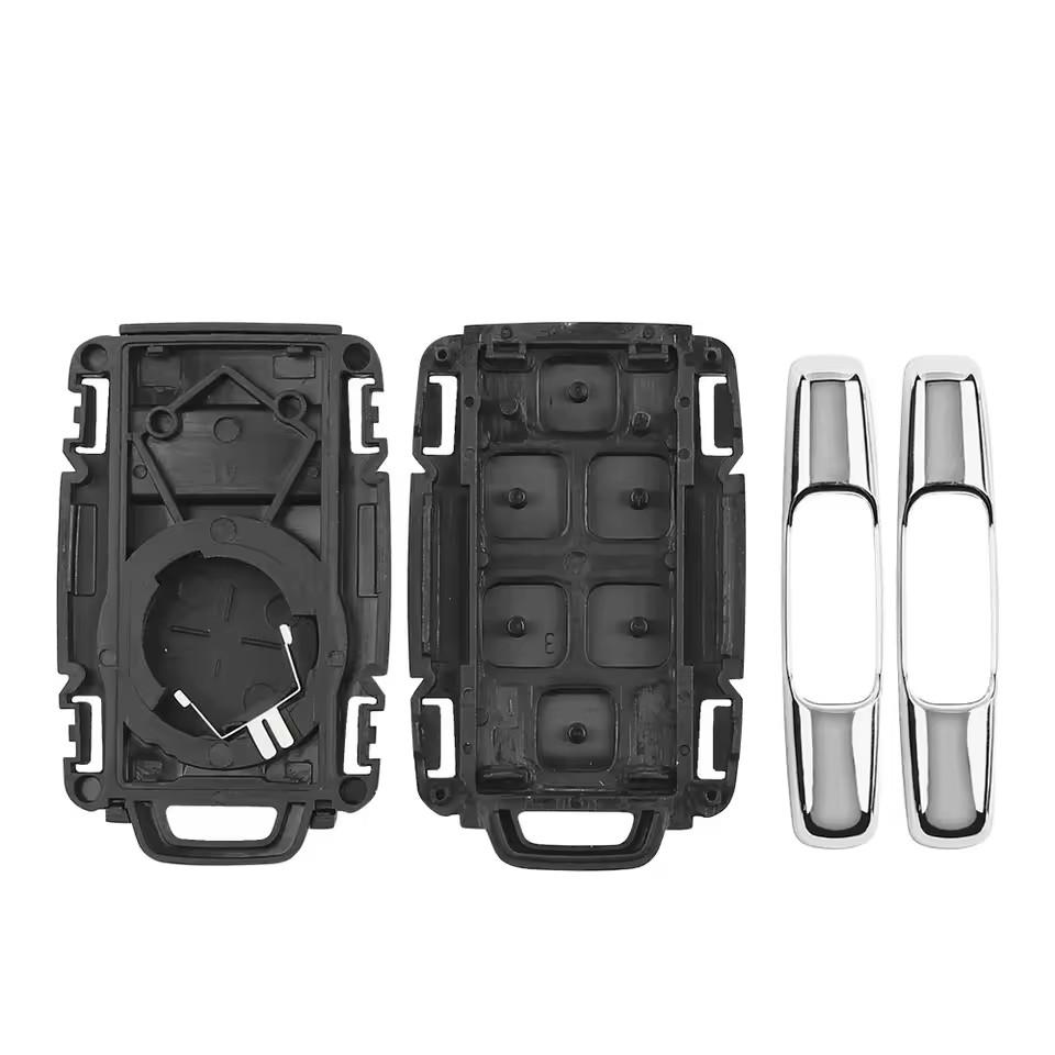 Подходит для 3 ключей, 4 ключей, 5 ключей и 6 ключей Chevrolet GMC Solod Sierra Чехол-брелок для ключа автомобиля Замена