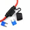5Pcs 12A Car Mini Fuse Box Blade Type In Line Fuse Holder Waterproof for Car Motorcycles Wire Cutoff Switch Socket Fuse Holders1