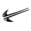 2Pcs 3D ABS V8 Biturbo 4matic Logo Letters Car Side Fender Emblem Badge Sticker Car Vent Fender Trim Decal