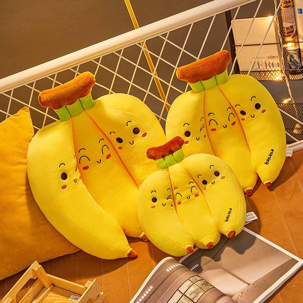 Украшения Мягкие Растения Банан Подушка Фрукты Мягкие Игрушки Мягкие Игрушки Мягкие Игрушки