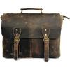 Vintage Handmade Leather Messenger Bag for Laptop Briefcase Best Computer Satchel School Distressed Bag