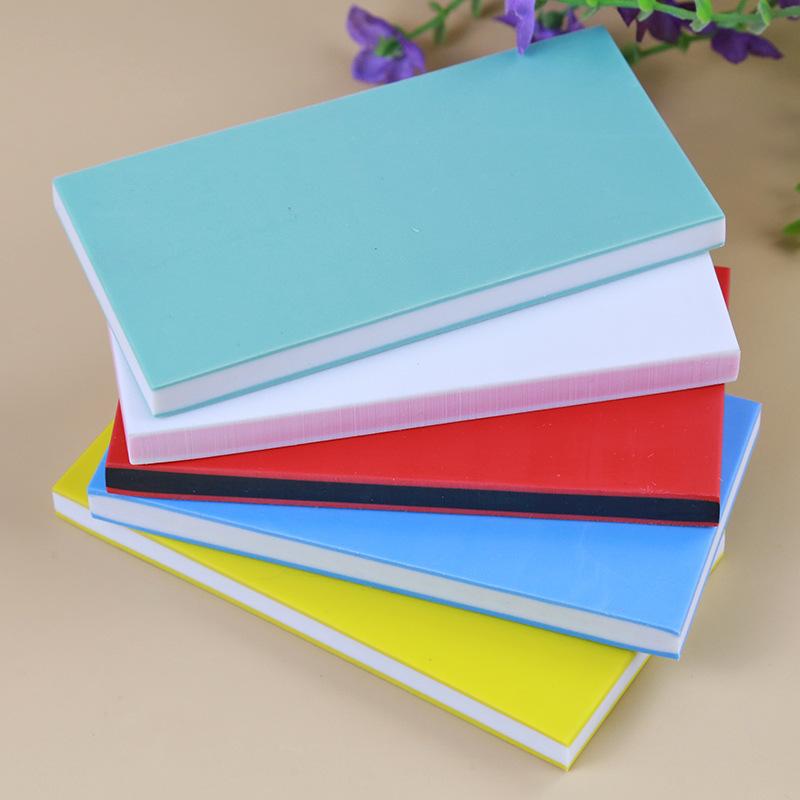 DIY Резина для вырезания штампов Специальный кирпич 15X10см Цветная Съемная Сэндвич-резина Материал Случайный цвет