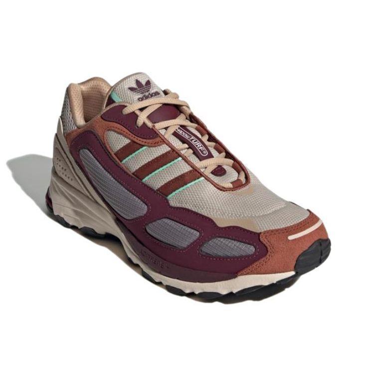 Adidas Originals Shadowturf Mesh Leather Suede Sports Running Retro Durable Low-Top Lifestyle Shoes Unisex Sneakers Purple Red HP7726