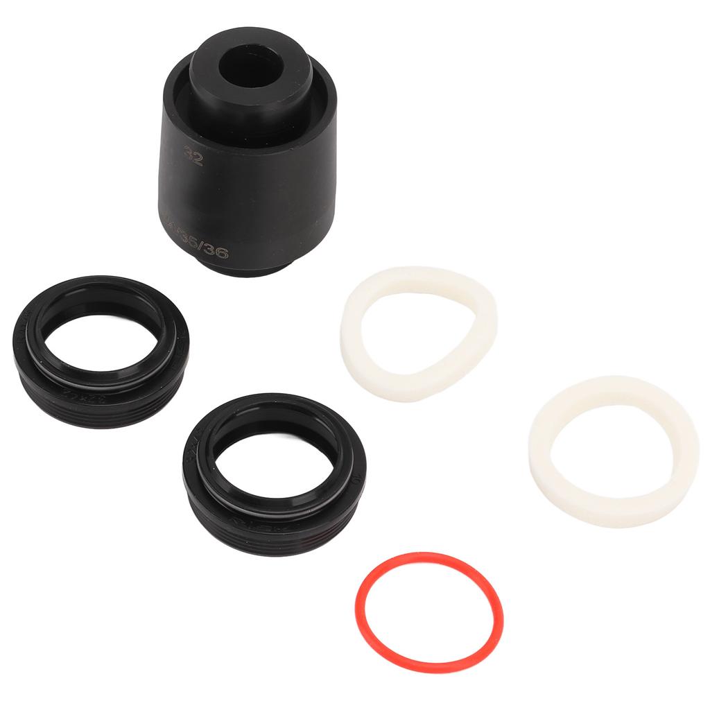 RISK Dust Seal Installation Tool Driver with 32mm Dust Wiper Kit for Suspension Fork Lower Leg In 32mm 34mm 35mm 36mm