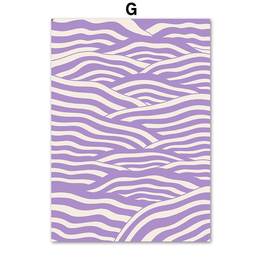 Фиолетовый Анри Матисс, ромашки, коралловые ботанические постеры и принты, настенная живопись на холсте для гостиной, декоративные картины