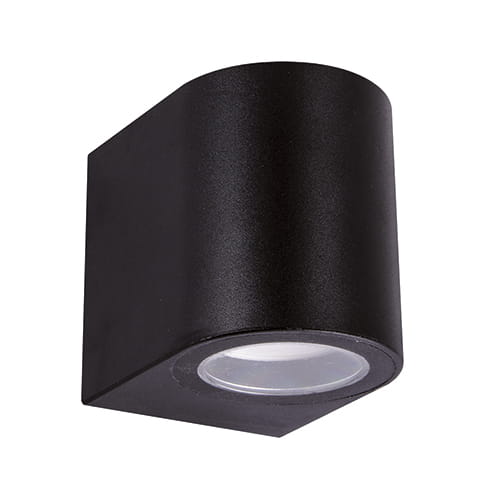 Oprawa ogrodowa hermetyczna czarna 12W IP54 GAMP GU10 C Ideus 04016
