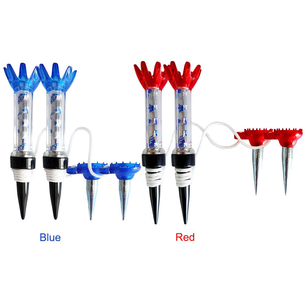 80mm Golf Tees Low Friction and Resistance 2PCS Unbreakable Golf Tee Excellent Durability and Stability Golf Balls Accessories