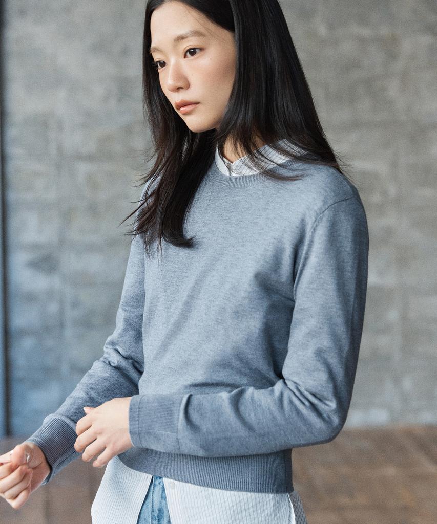 MIXXO [Базовый] Свитшот с круглым вырезом_Miwkag320T