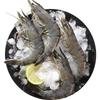 Тайские замороженные креветки Черный тигр размером с ладонь