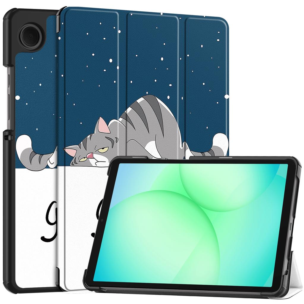 For Samsung Galaxy tab A11 8.7'' Folding Stand Smart Tablet Case for Samsung galaxy tab A11 SM-X133 SM-X135 Cover funda