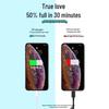PD20W Fast Charging Cable for iPhone 11/12/13/14 and iPad - Apple Device Data & Charging Cable