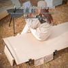 78cm Wide Portable Folding Camping Bed, Aluminum Alloy, Lightweight, for Outdoor & Office Nap