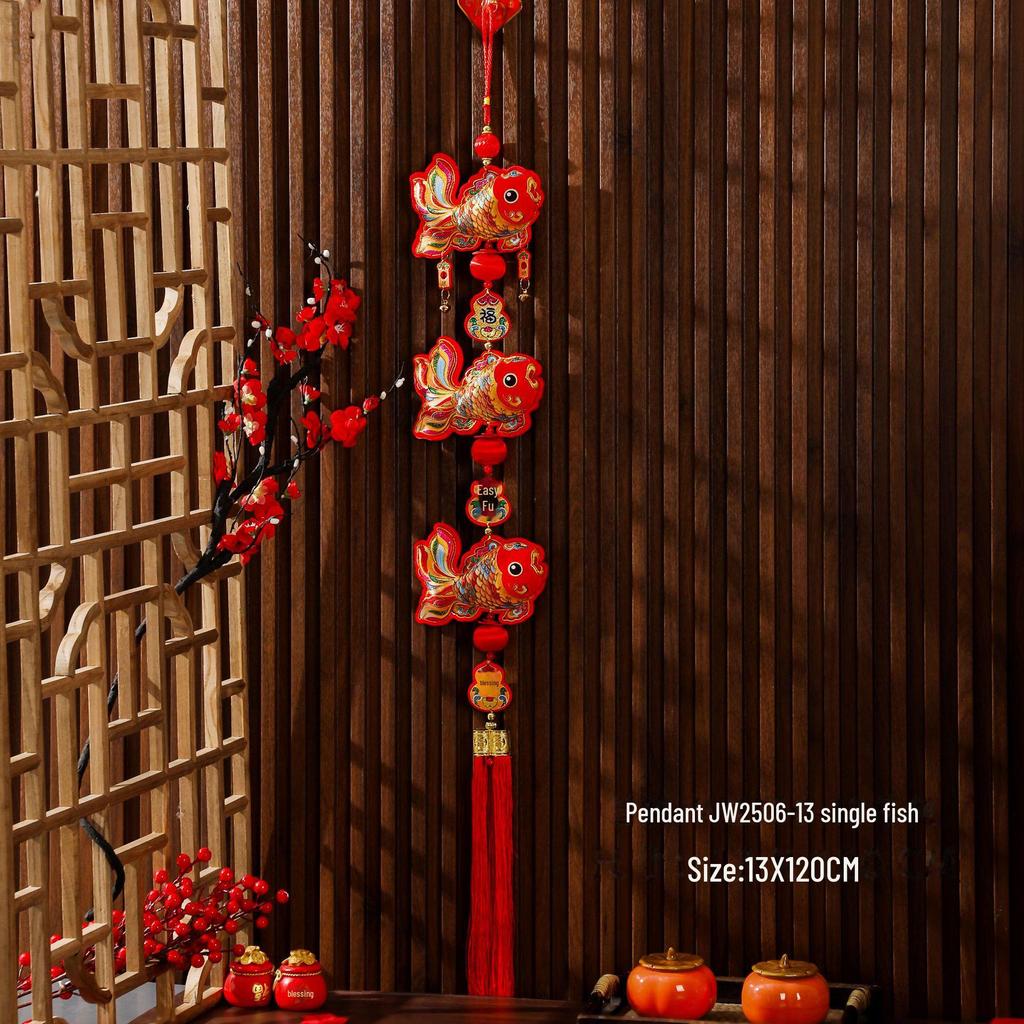 2025 Snake Year Blessing Pendants: New Year and Spring Festival Decorations for Wealth and Prosperity