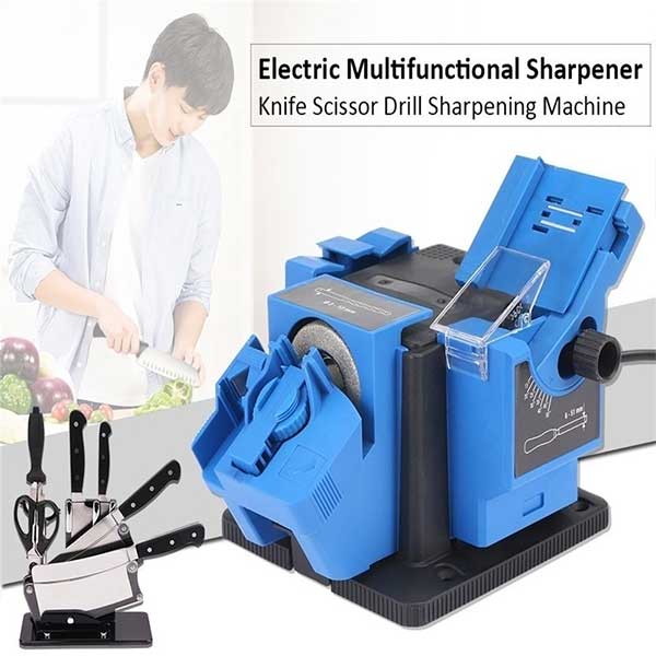 Многофункциональная электрическая точилка для ножей, точилка для дрелей, точилка для ножниц, электрические бытовые инструменты для заточки ЕС/США