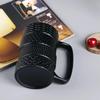 1Pcs Tire Ceramics Mug Creative Novelty Tire Shaped Cup Large Capacity Heat-resisting Office Home Coffee Breakfast Mugs Gifts