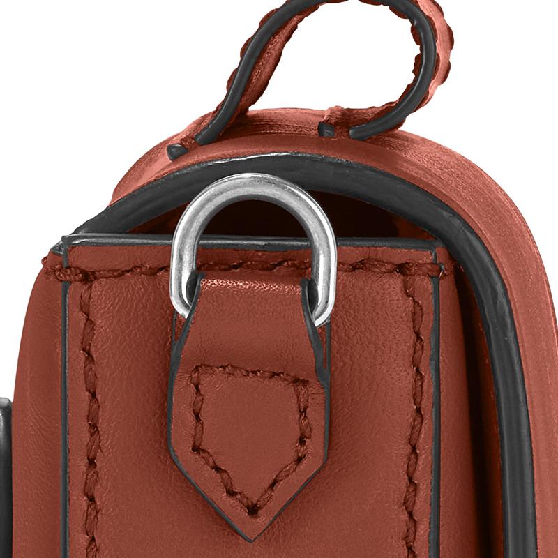 Montblanc Masterpiece Selection Hexagonal White Star Detachable Adjustable Shoulder Strap Mini Crossbody Bag Women Crossbody Bag Brown MB131238