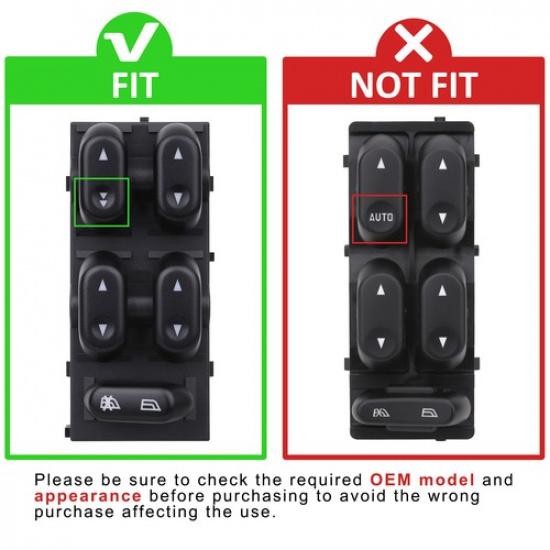 Power Window Switch Control For 2003-2008 Ford F-150 Lincoln Mercury 5L1Z14529AA