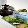 Tempered Multifunctional Decorative Glass Board Path Top 80x52 cm