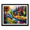 Diamond Embroidery Landscape Full Round Diamond Painting Cross Stitch Rhinestone Kit Home Decor