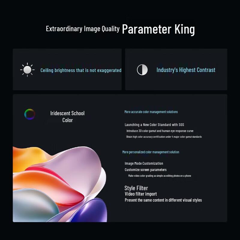 XGIMI RS 20 Plus 4K 3000 ISO Tri-Color Laser Home Projector (CN version)