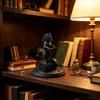 Интересное украшение Лошадь на самокате, 3D-печатная креативная статуэтка животного, Ретро-настольные украшения, Арт-скульптура со стабильным основанием для кабинета