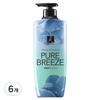 Elastine Parfum de Shampoo Pure Breeze с ароматом розы и пиона, 600 мл, 6 штук