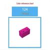 50g 3007-Compatible MOC Technic Parts 2x8 Basic Building Blocks