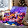 Singer Pattern Blanket for Home Decoration, Bed, Sofa, Car Travel, Camping, Suitable for All Seasons, Birthday Christmas Gift